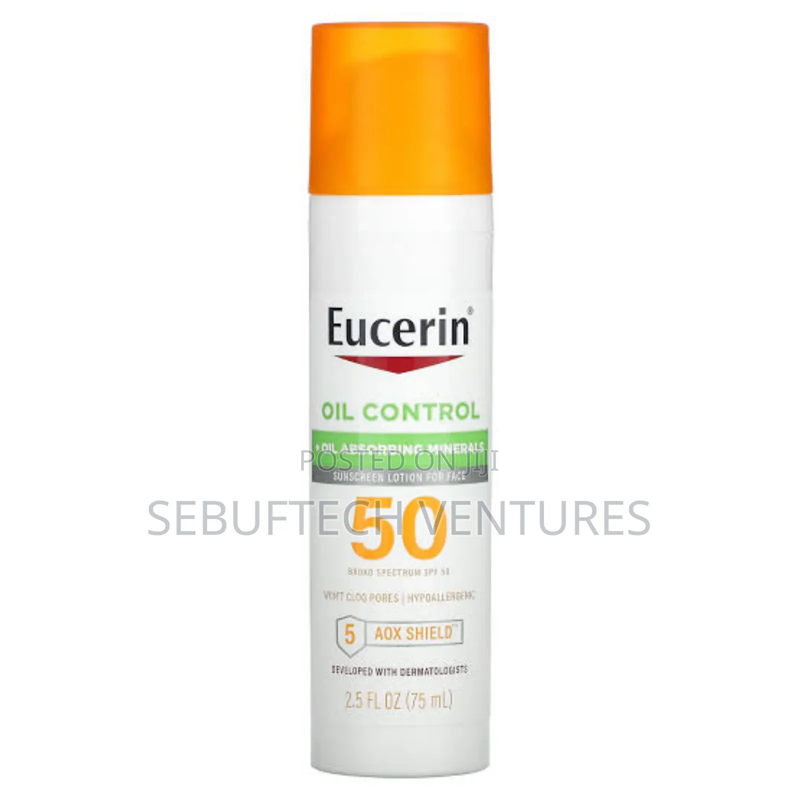 Eucerin Oil Control Sunscreen With Aox Shield SPF 50 - 75ml