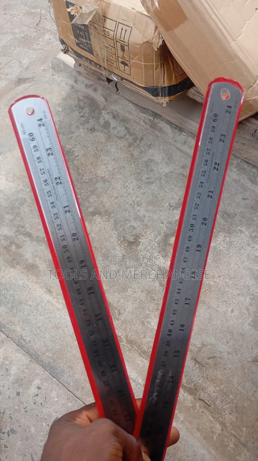 60cm Steel Rule (Stainless Ruler)