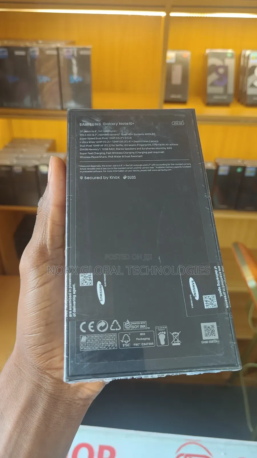 New Samsung Galaxy Note 10 Plus 5G 256 GB