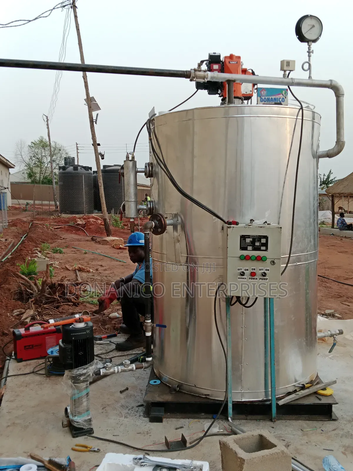 Fabrication And Supply Of Steam Boiler.