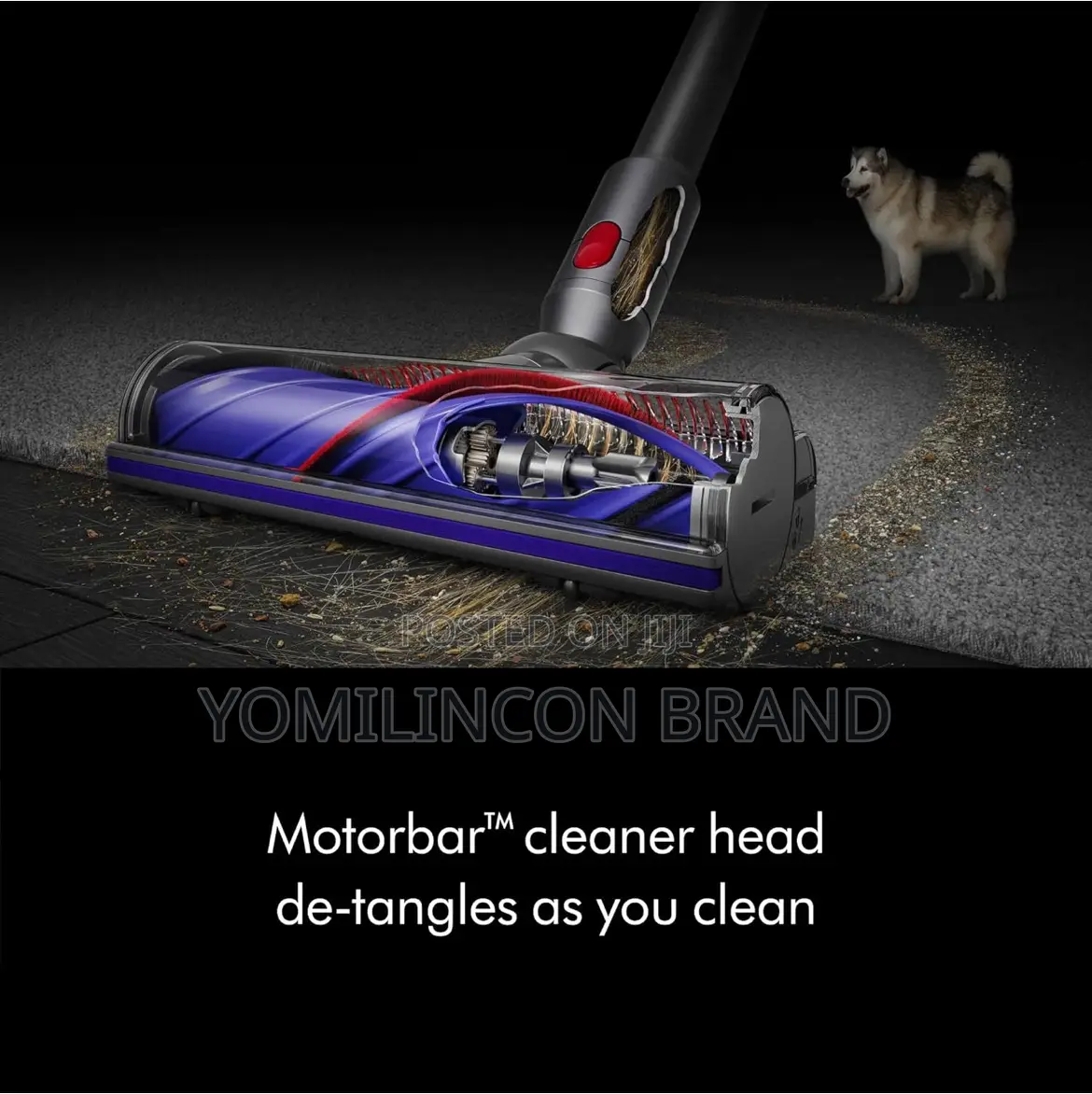 Dyson V15 Detect Cordless Vacuum Cleaner, Yellow/Nickel