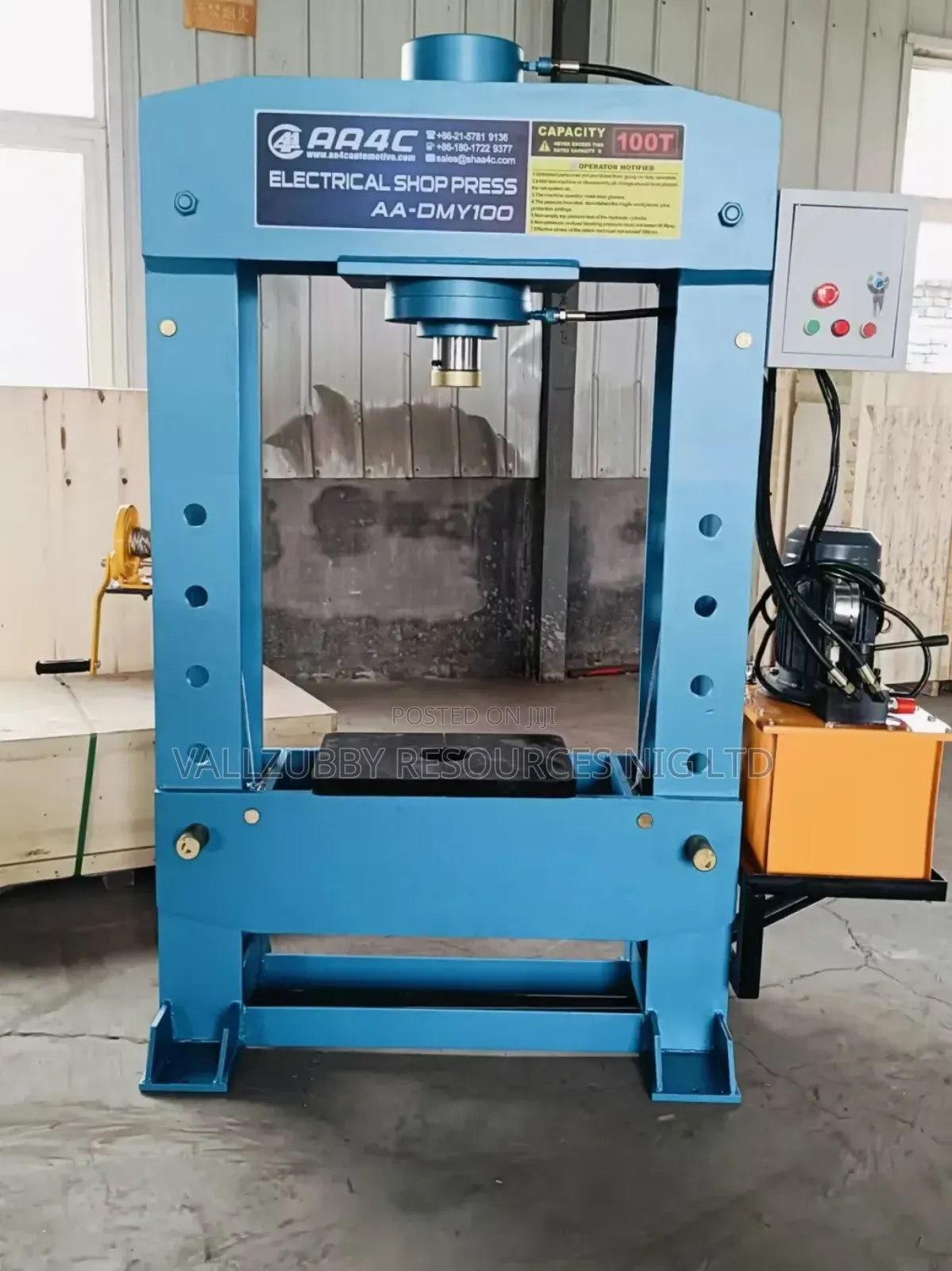 100 Ton Hydraulic Press