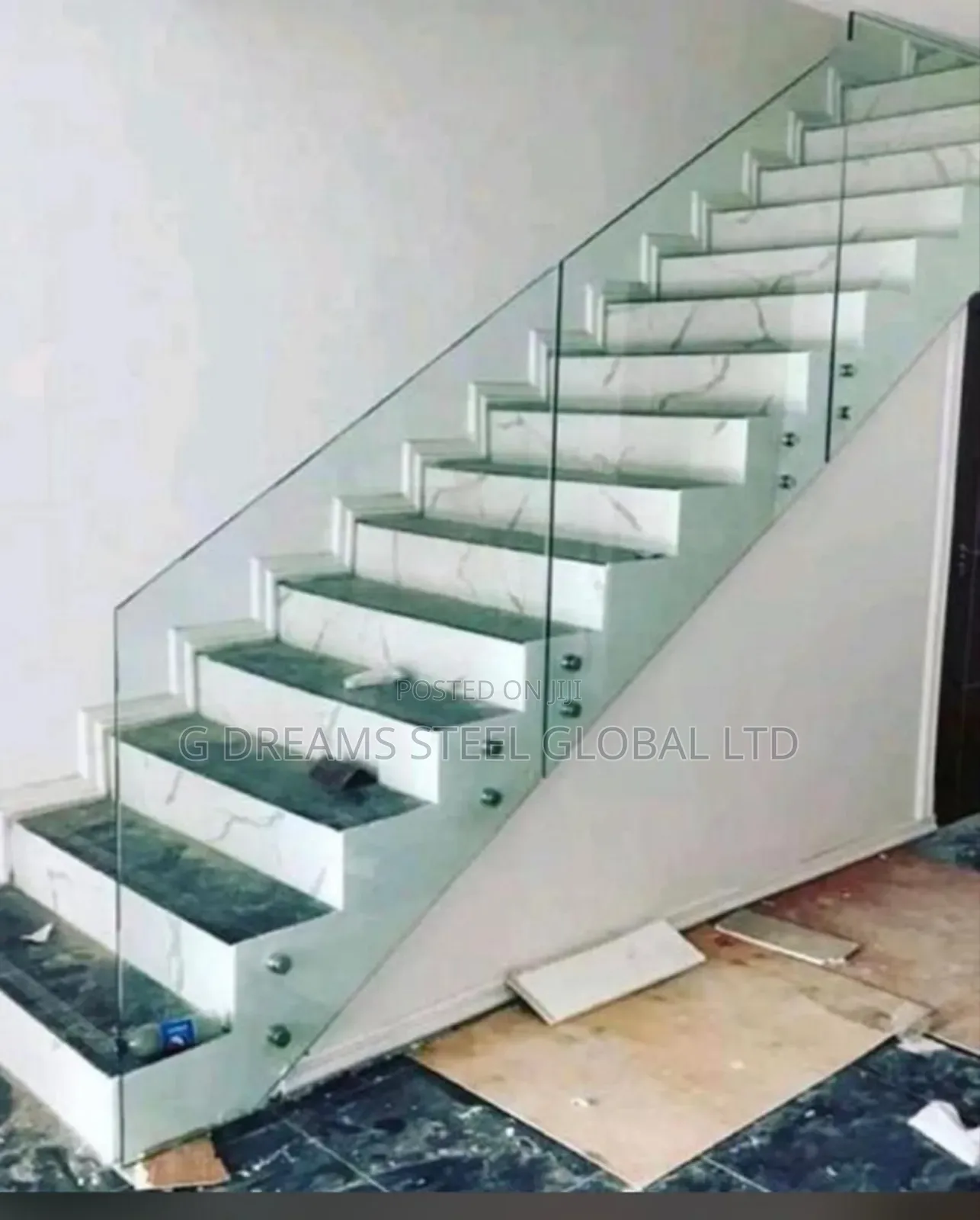 Stored Glass Railings