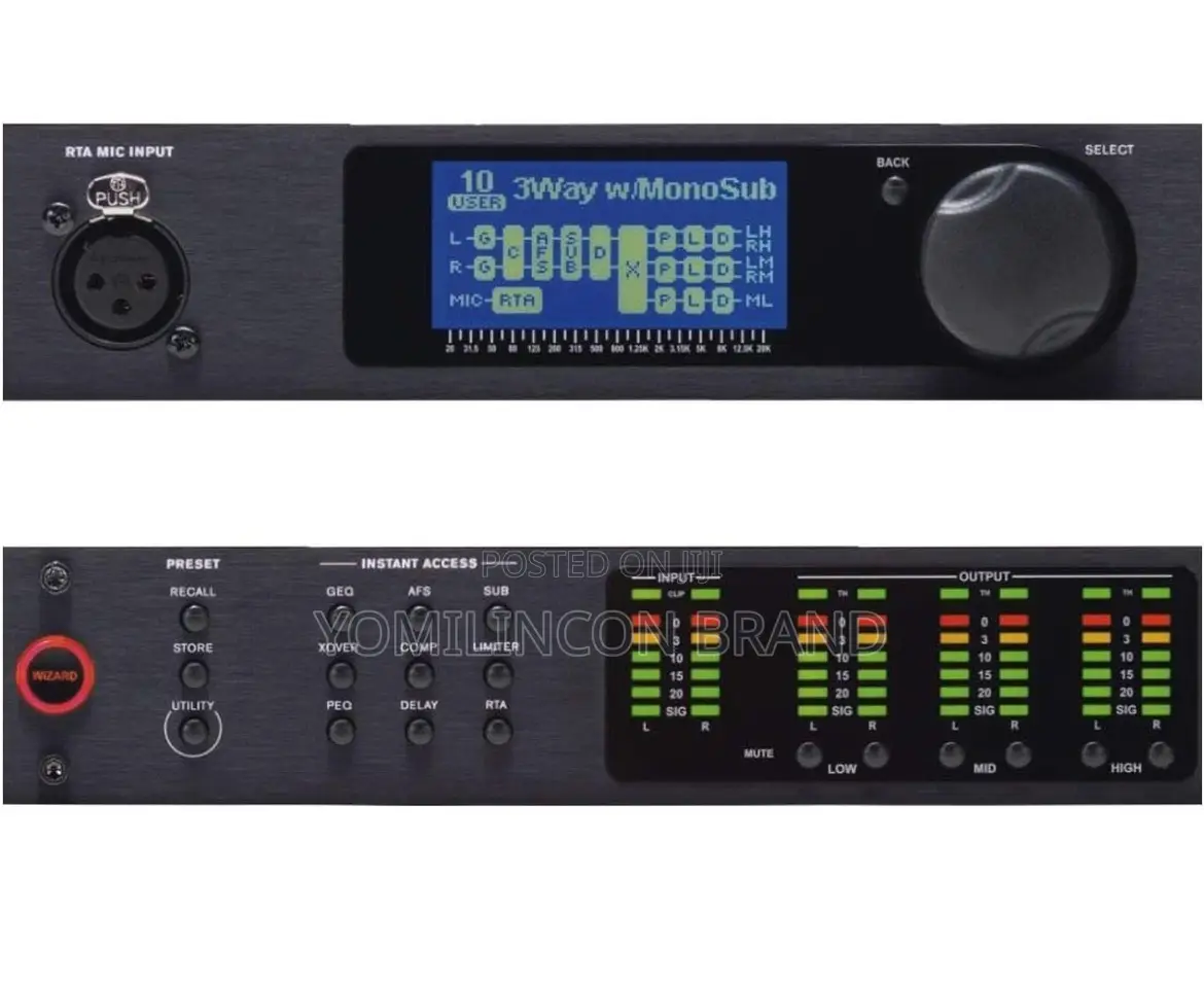 DBX Driverack Pa2 Two-Input, Six-Output Complete Loudspeaker