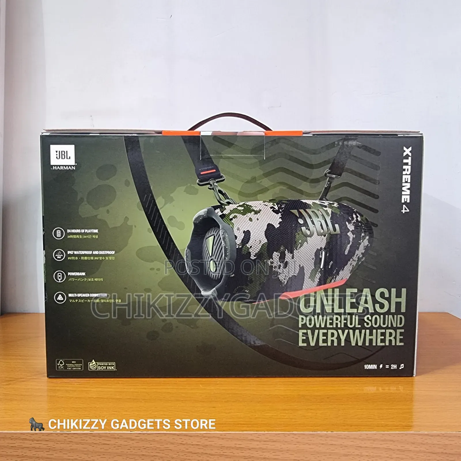 Brand New JBL Xtreme 4 Camo