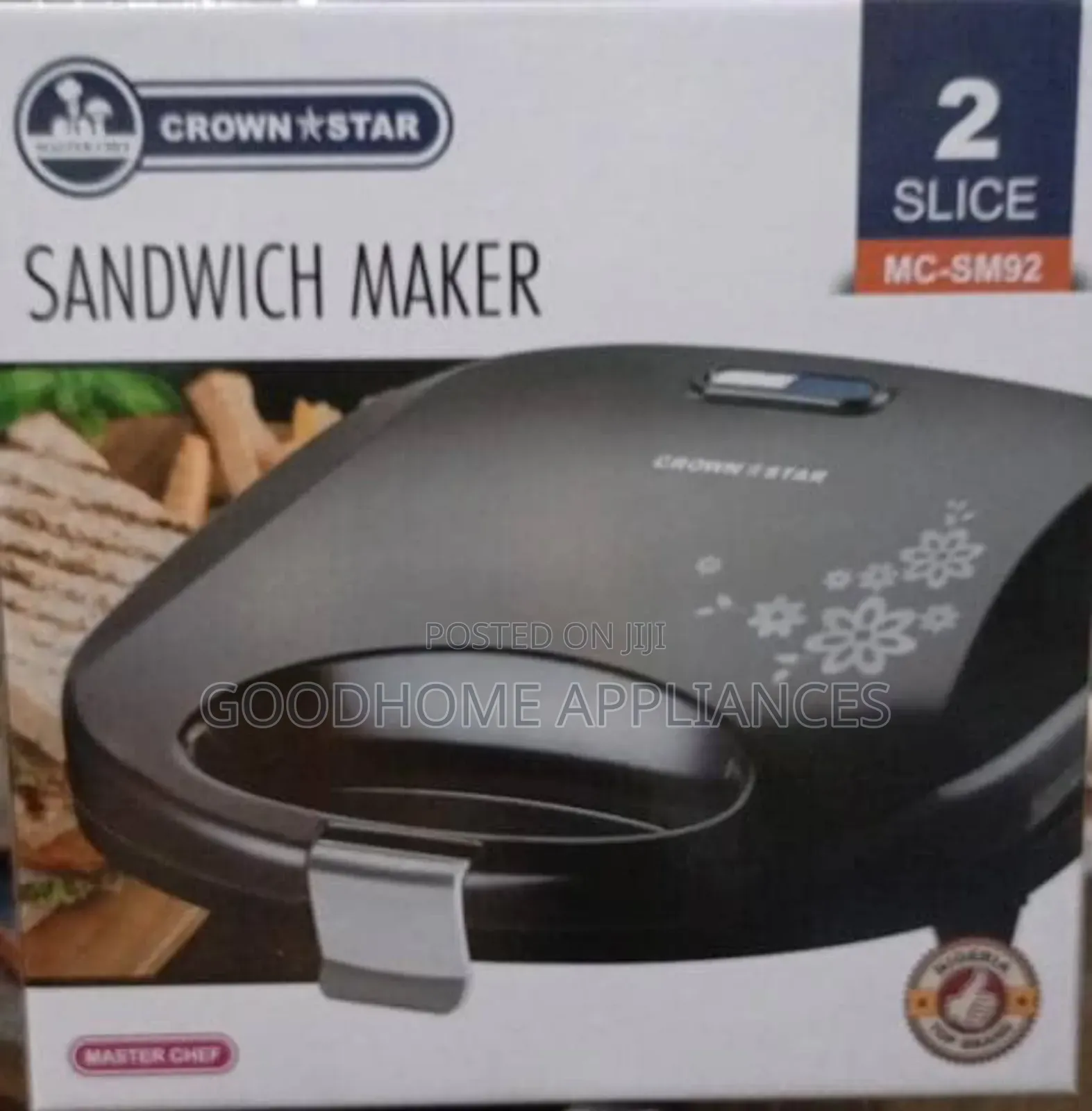2face Toaster /Sandwich Maker