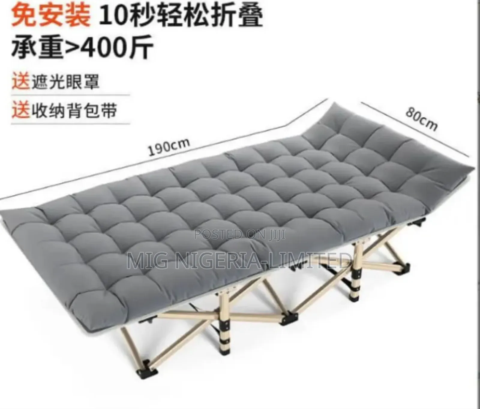 Luxury Fordable Bed Rest With Iron Leg