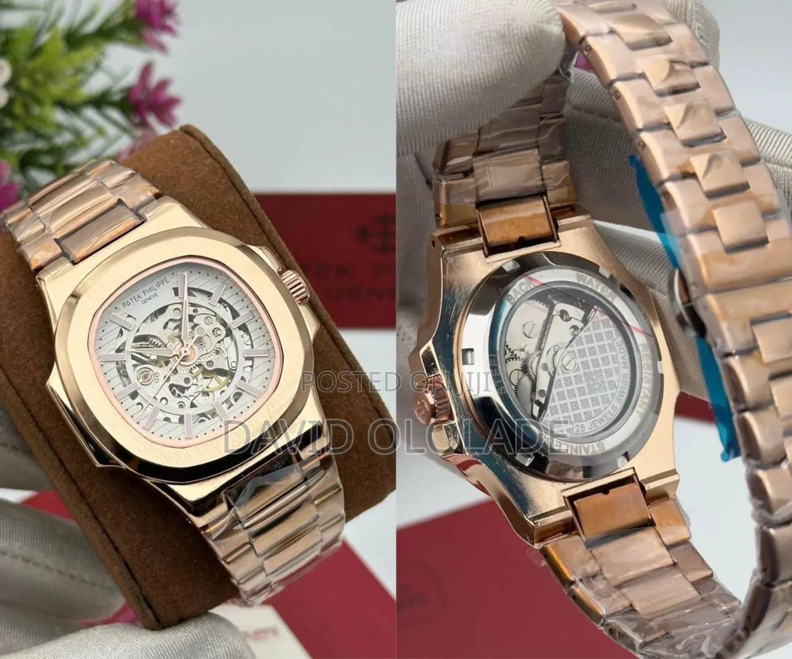 Patek Philippe 
Automatic 
Stainless Steel Chain
Watch