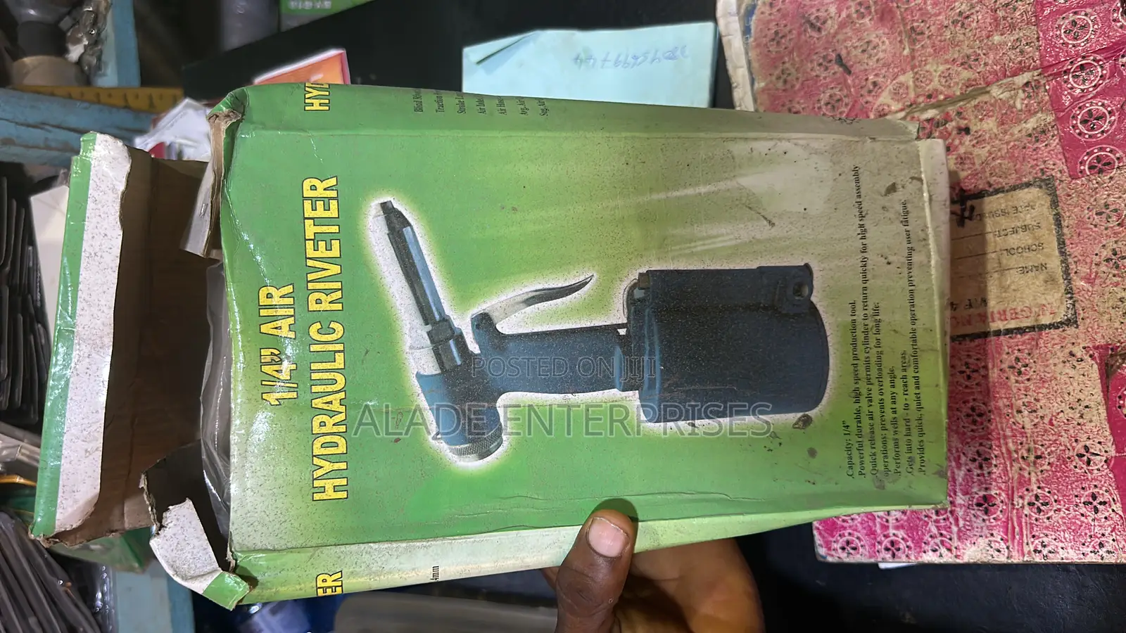 Industrial Air Hydraulic Riveter 1/4"