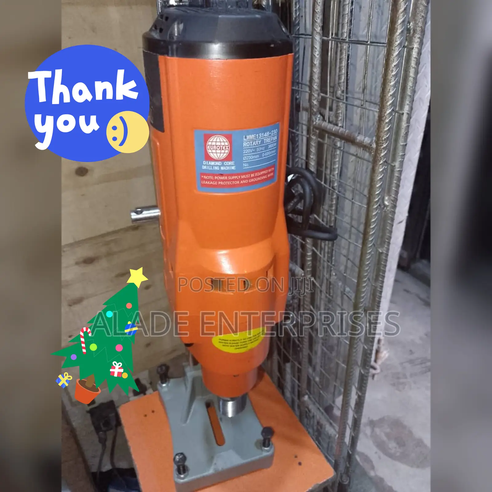 Eurotex 3600w Coring Boring Machine Big Size