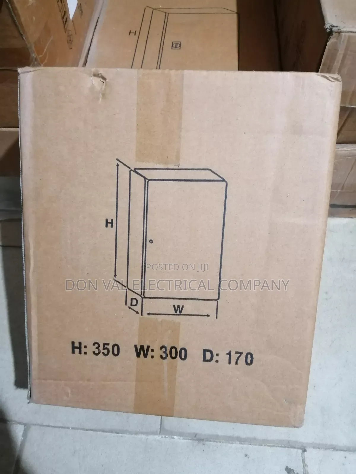 350x300 Empty Iron Box for Busbar and Small Control Panels