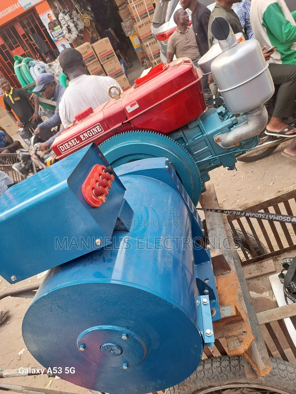  at 20kva Basic Diesel Generator 1115 Engine 100% Copper Coil