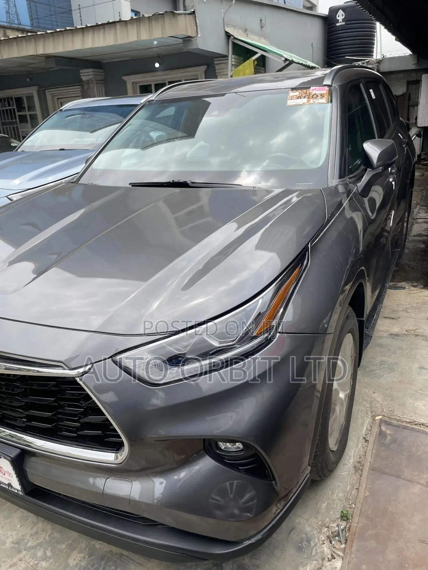 Toyota Highlander 2021 Gray