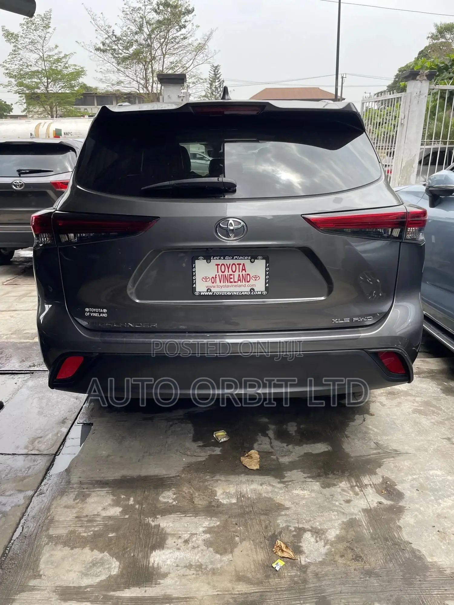 Toyota Highlander 2021 Gray