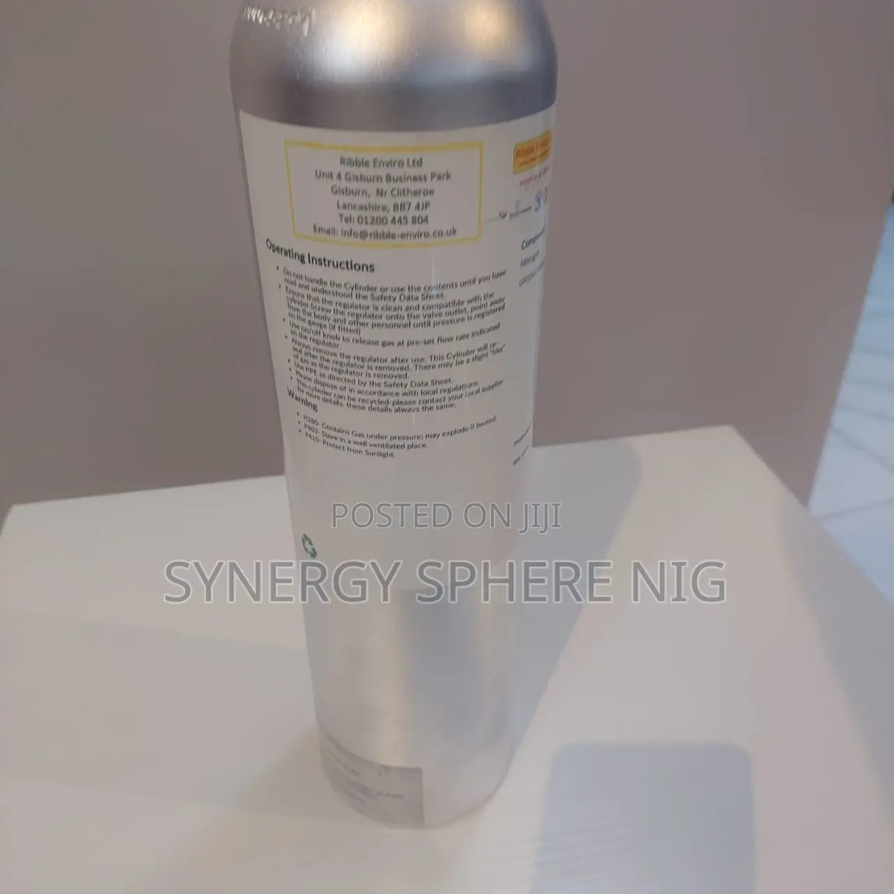 Calibration Gas For Gas Detector - 99.99 Nitrogen Zero Grade