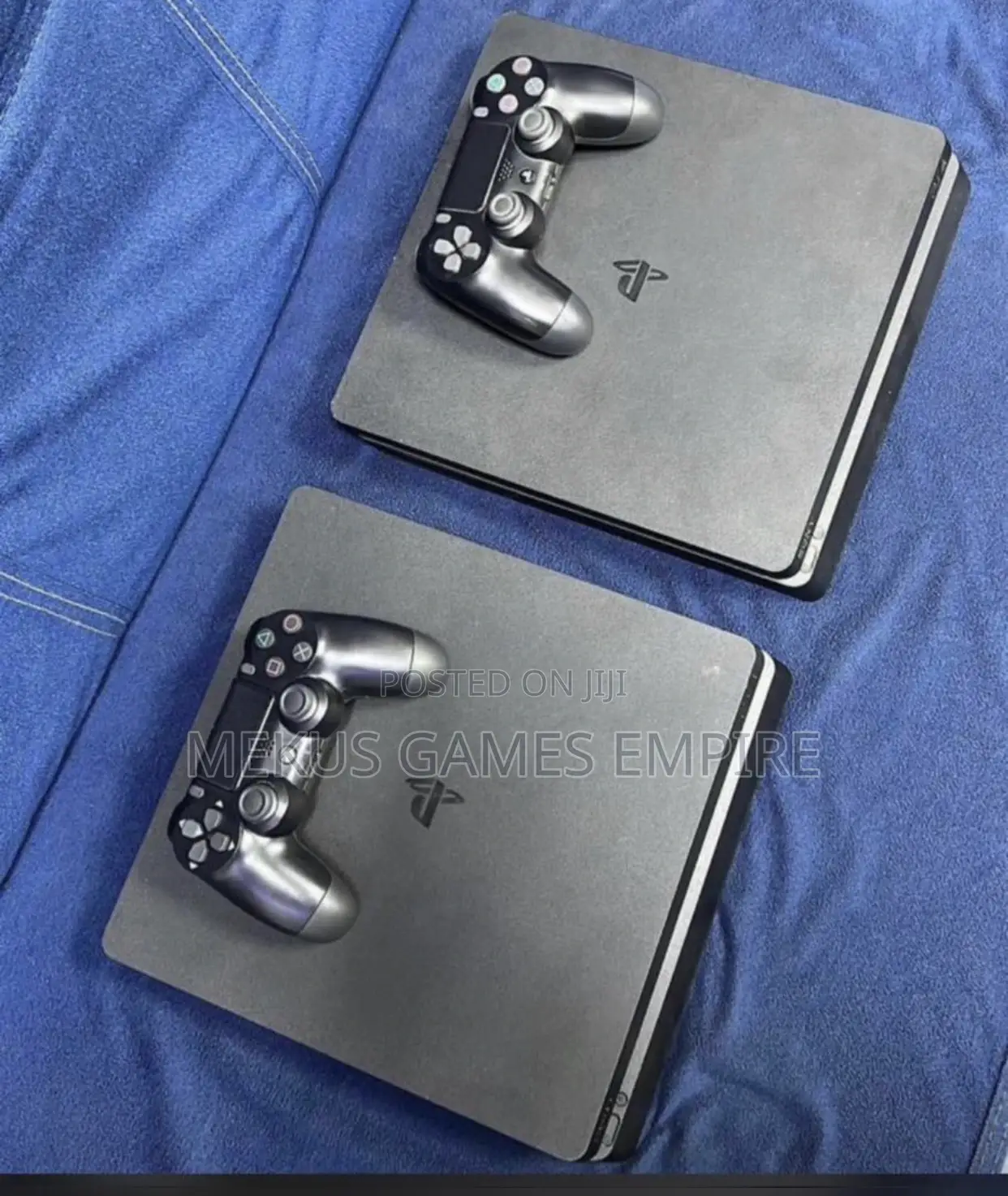Ps4 Slim + 10 Games Both Fc25,Mk,Gta More