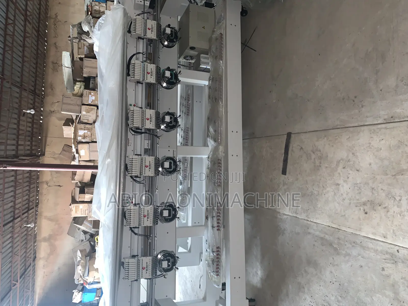 Six Head Embroidery Monogram Machine 906 Nine Needles