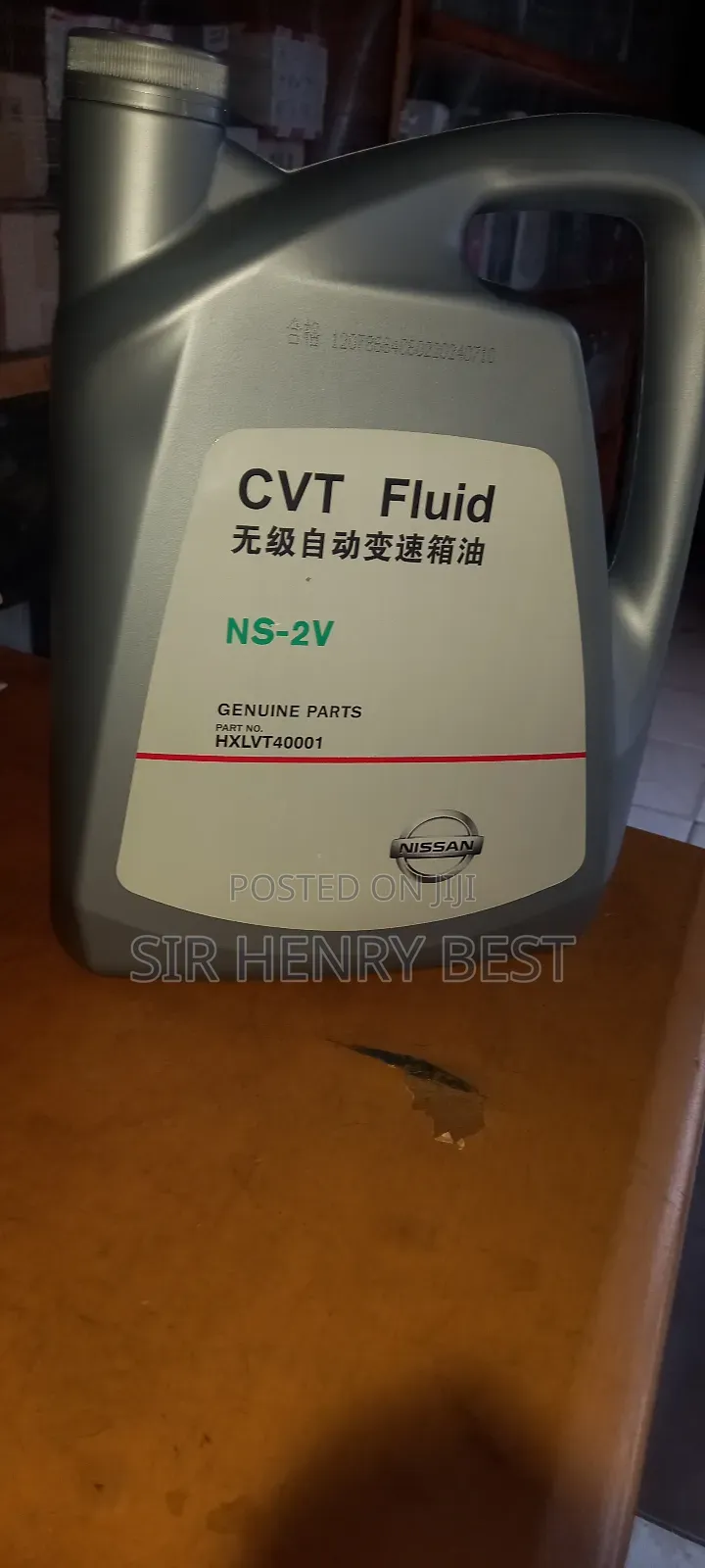 Ns 2 .Cvt .Transmission Fluid. Hxlvt40001