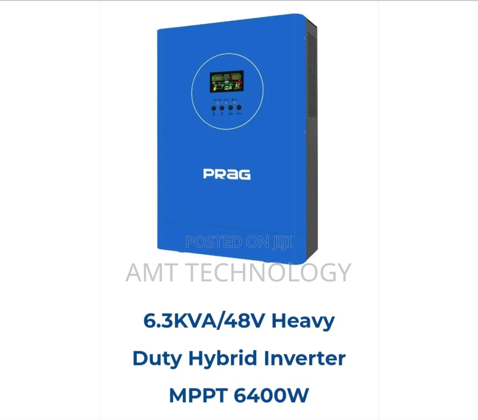 6.3kva Prag Heavy-Duty Hybrid Inverter 48v