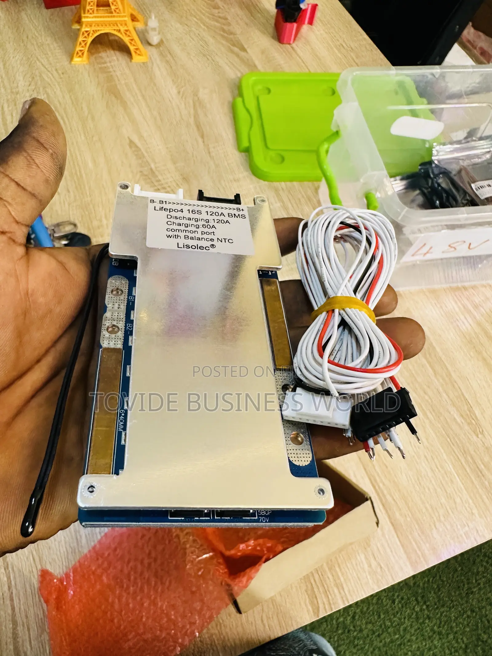 16s 120a 48v Lifepo4 BMS for 3.2v Lithium Phosphate Battery