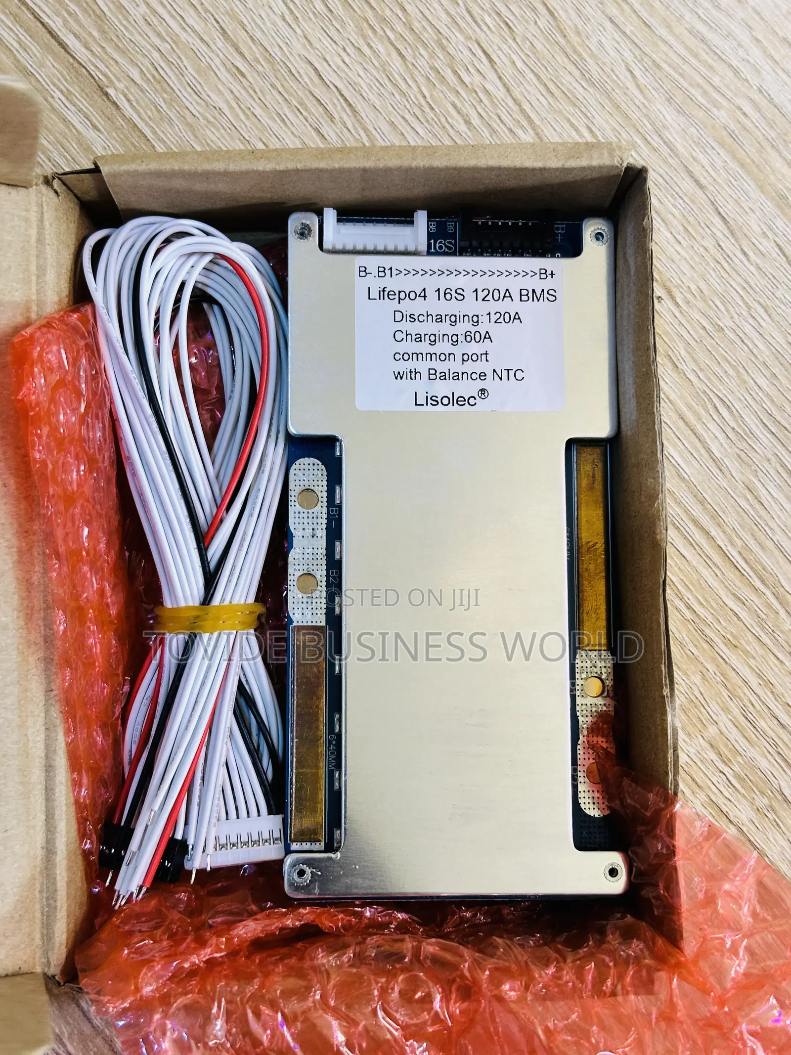 16s 120a 48v Lifepo4 BMS for 3.2v Lithium Phosphate Battery