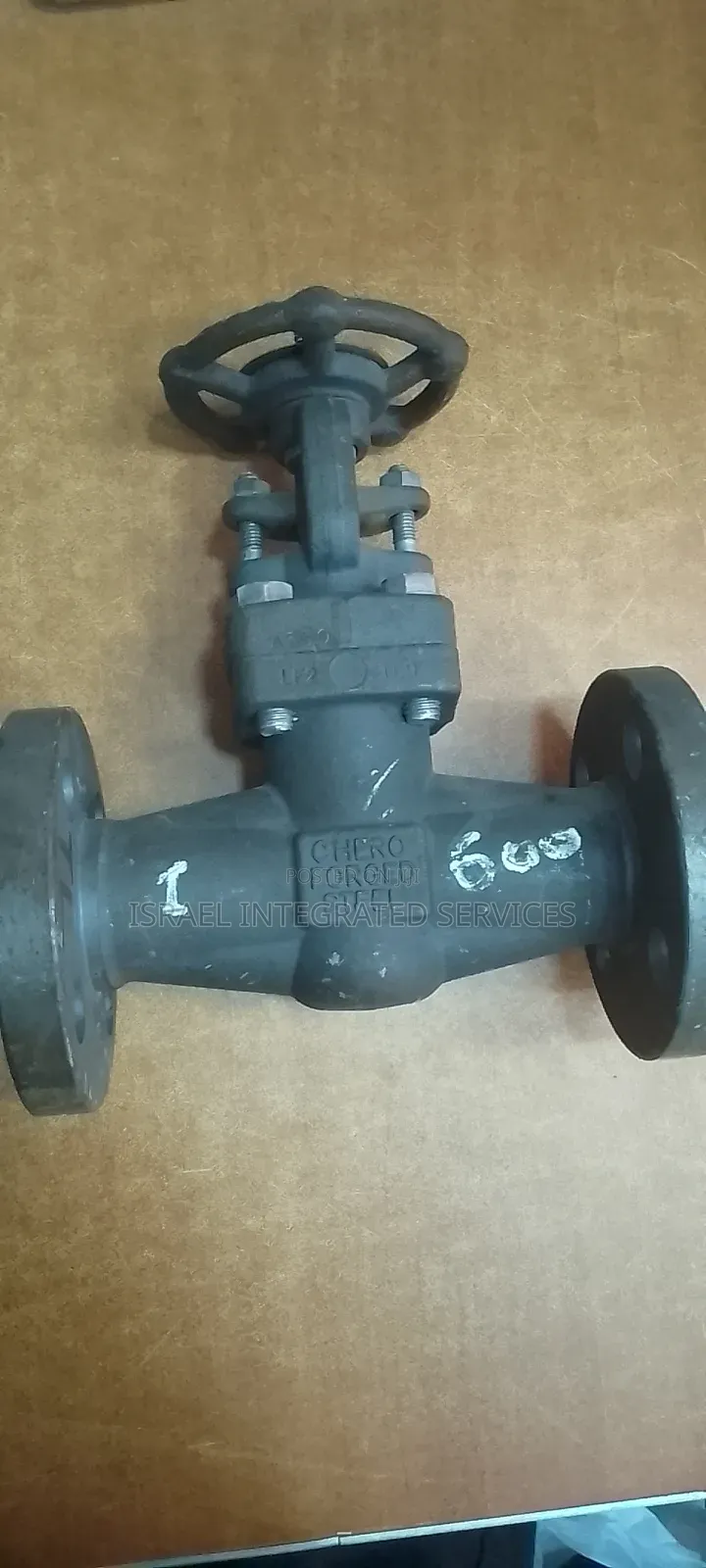 Globe Valve Flanged Valve 1”