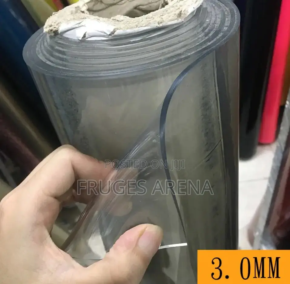 Transparent 3mm PVC Film – Thick, Durable Flexible