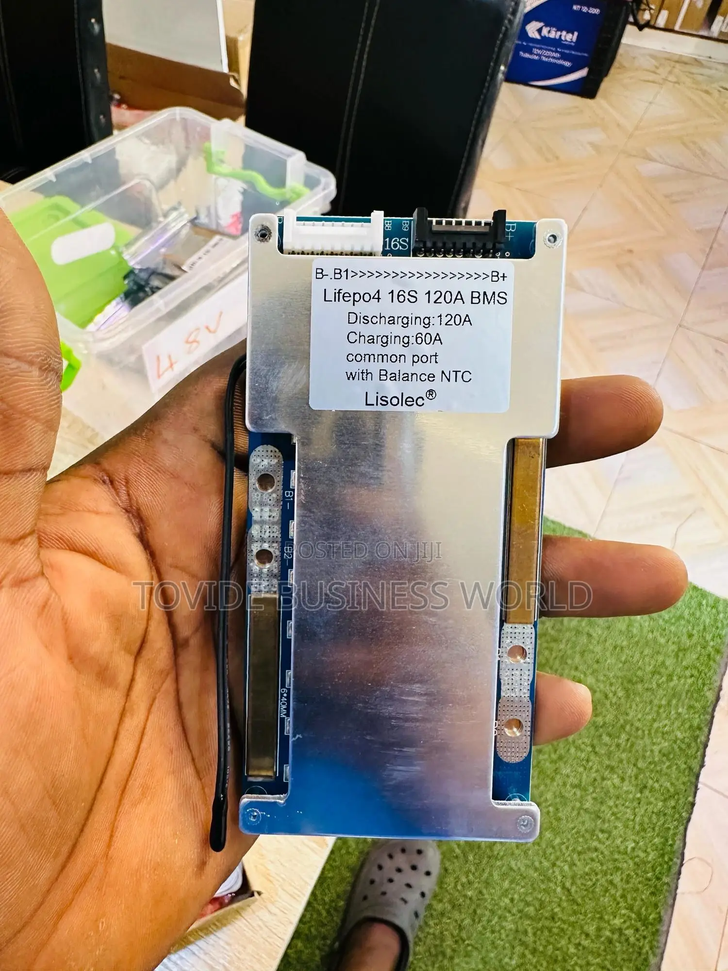 60v 120a 16s BMS for Lithium Phosphate Battery