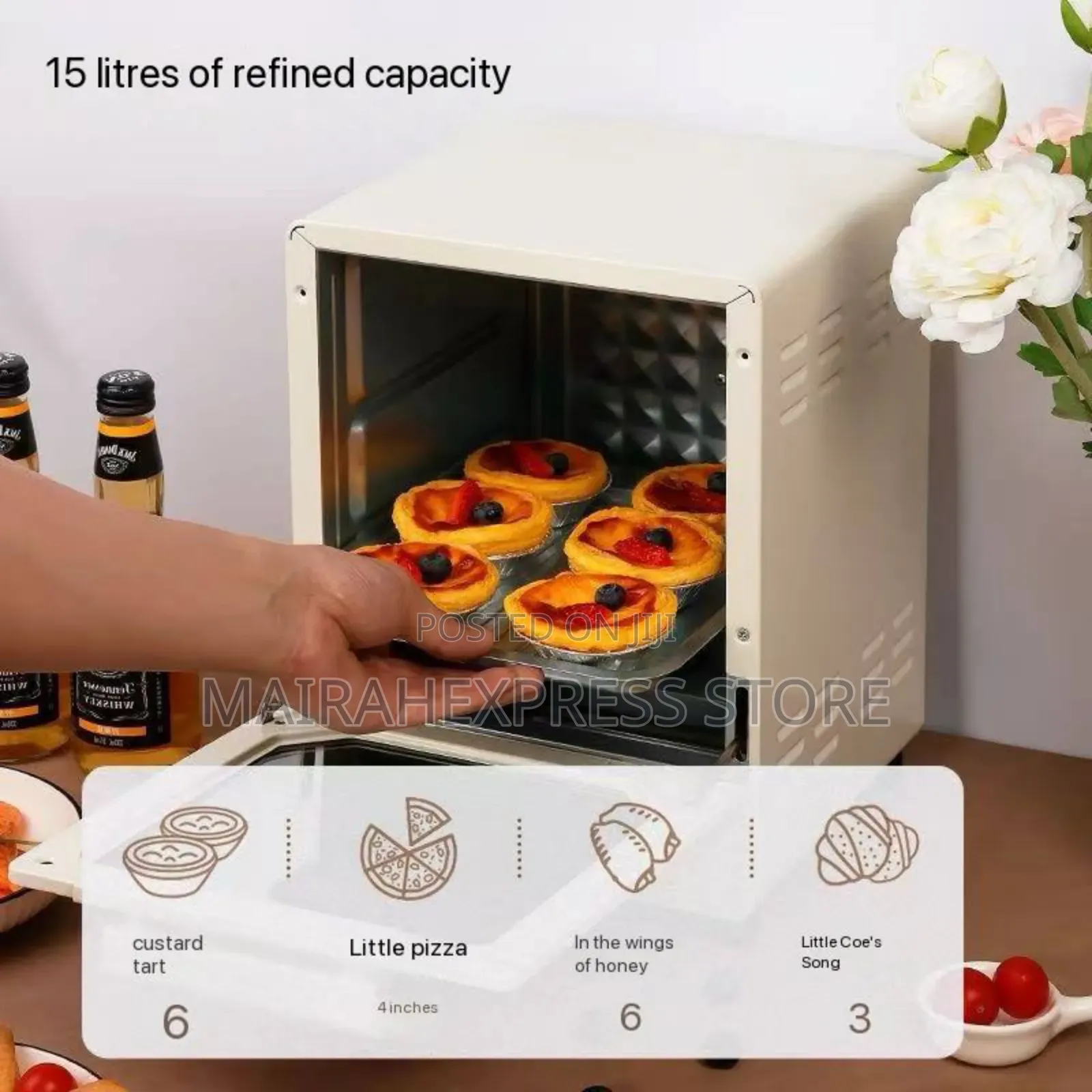 15l 3layers Multifunctional Oven - Hamie Brand