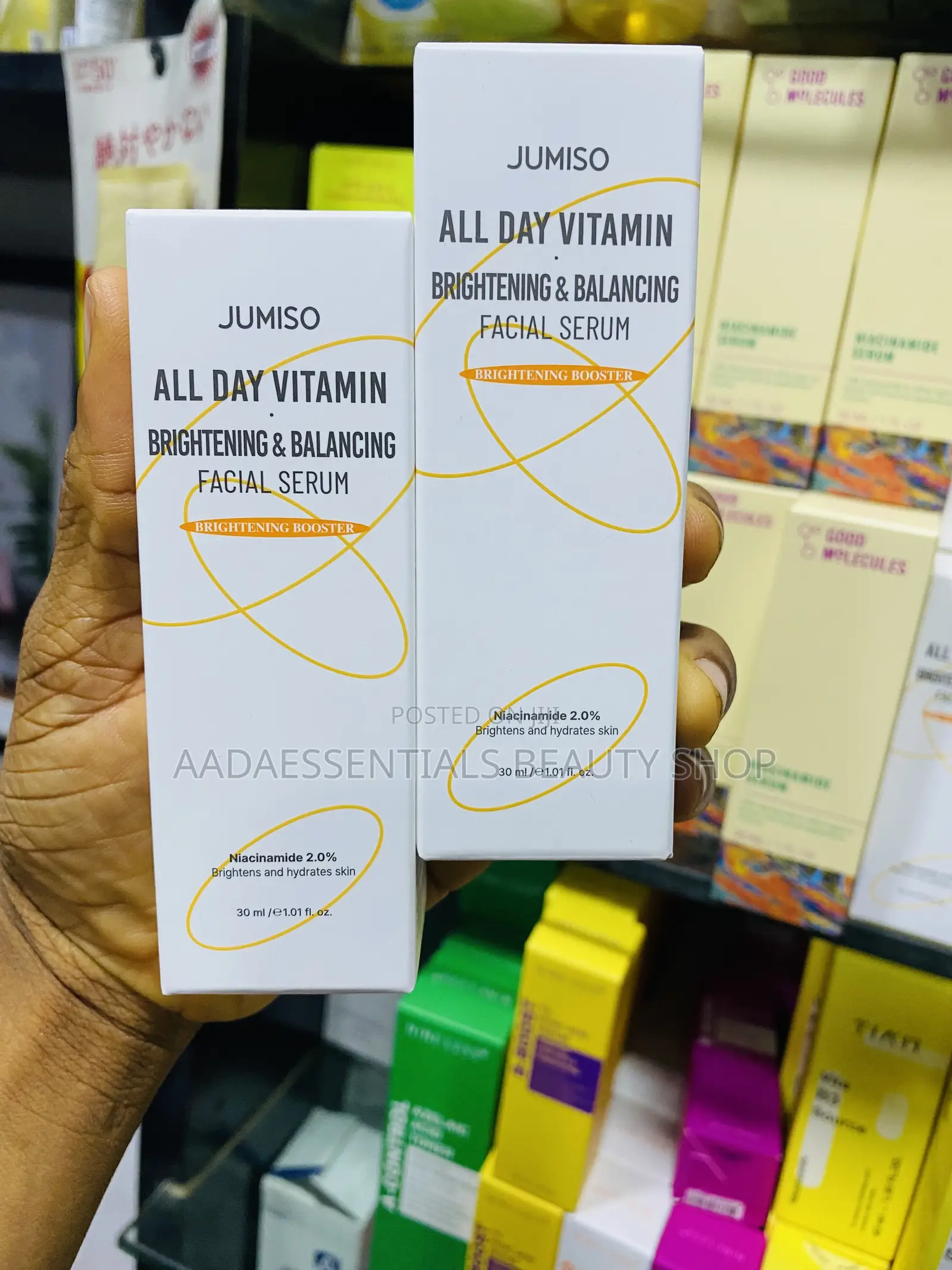 Jumiso All Day Vitamin Brightening Balancing Facial Serum