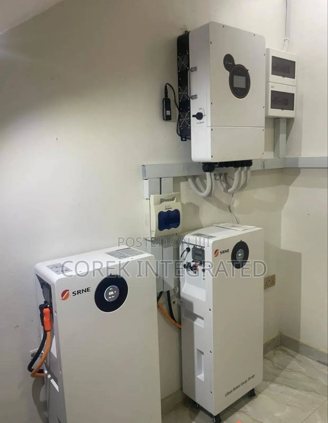 5kva Inverter 10kwh Srne Lithium Battery