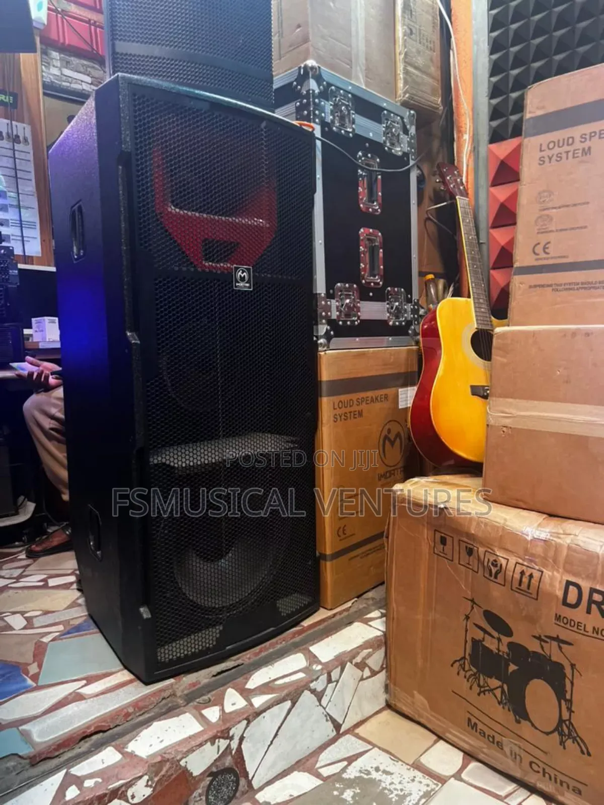 Imo-Monster 007 Dual 15" High Power 2-Way Passive Speakers