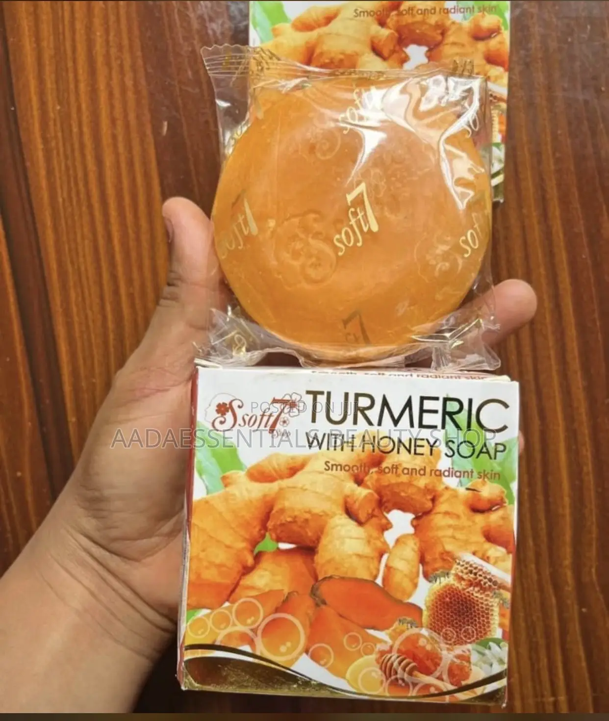 Soft7 Turmeric With Honey Soap