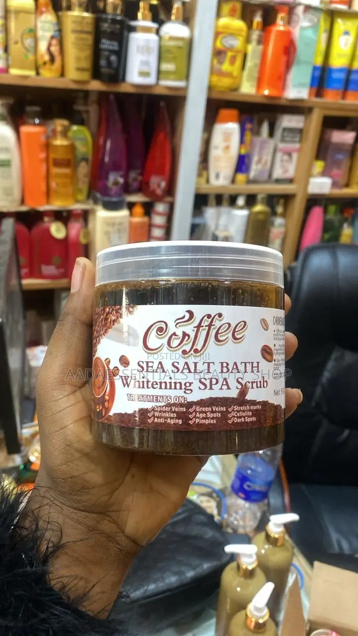 Meinaier Coffee Sea Salt Bath Whitening Spa Scrub 350g