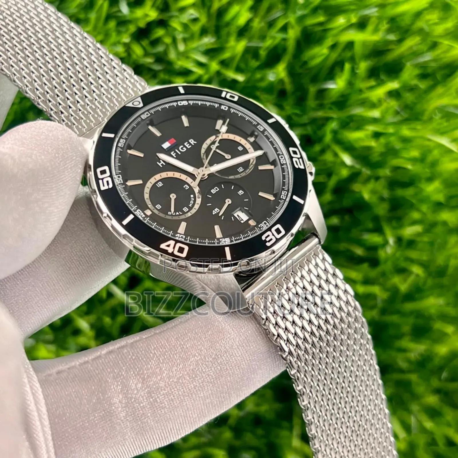Original Tommy Hilfiger Silver Stainless Steel Watch