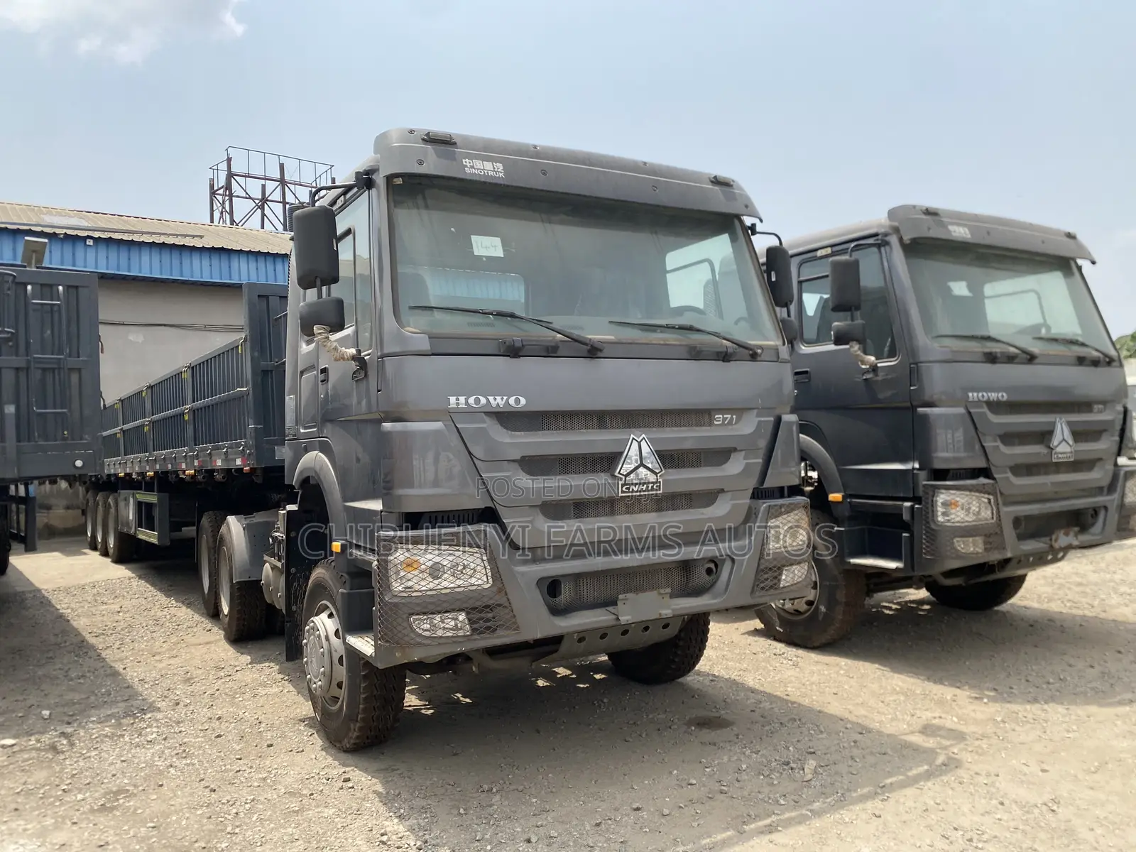 Howo Head + Trailer Bucket (22 Tyres)