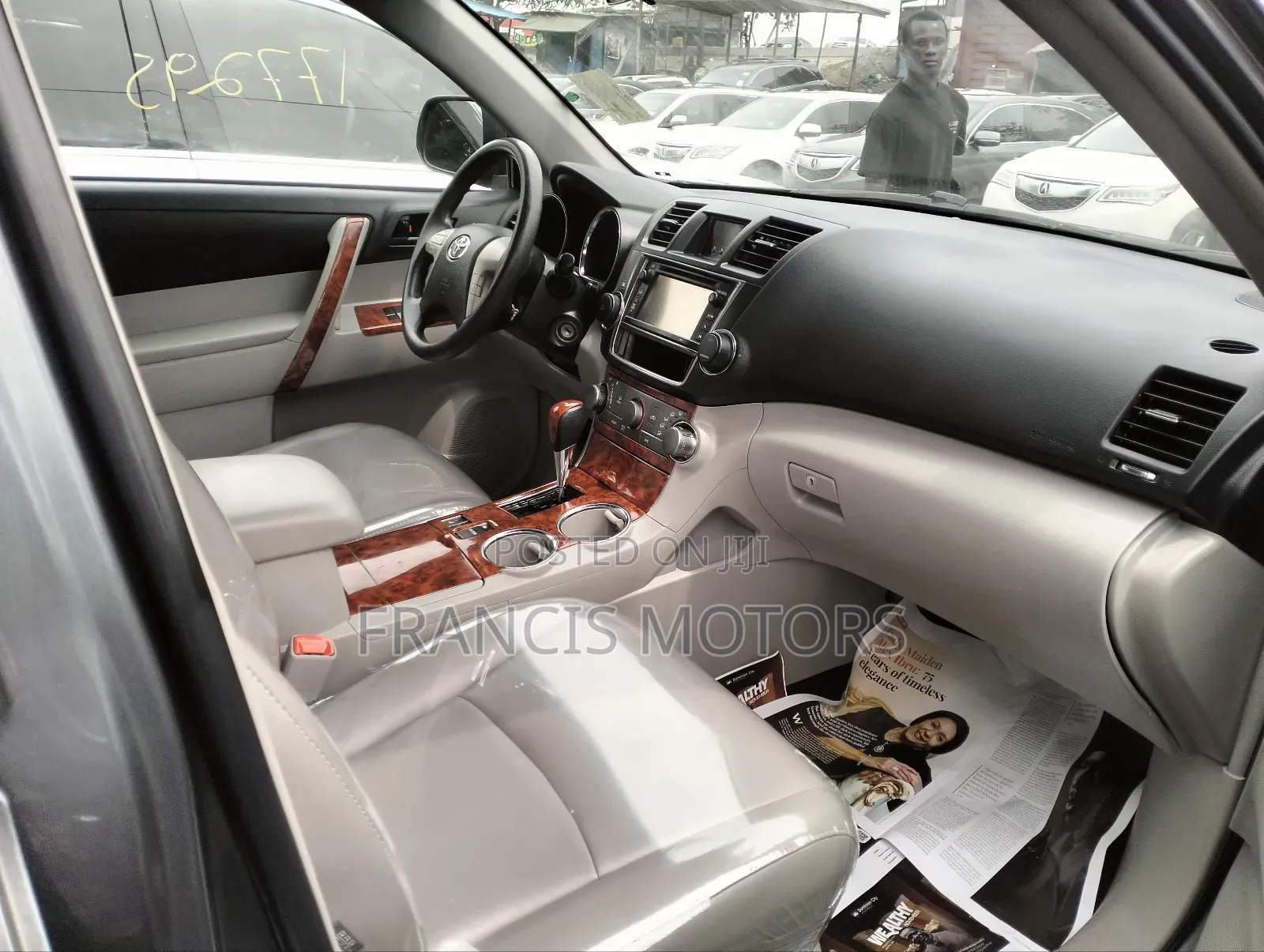 Toyota Highlander 3.5L 4WD 2013 Gray
