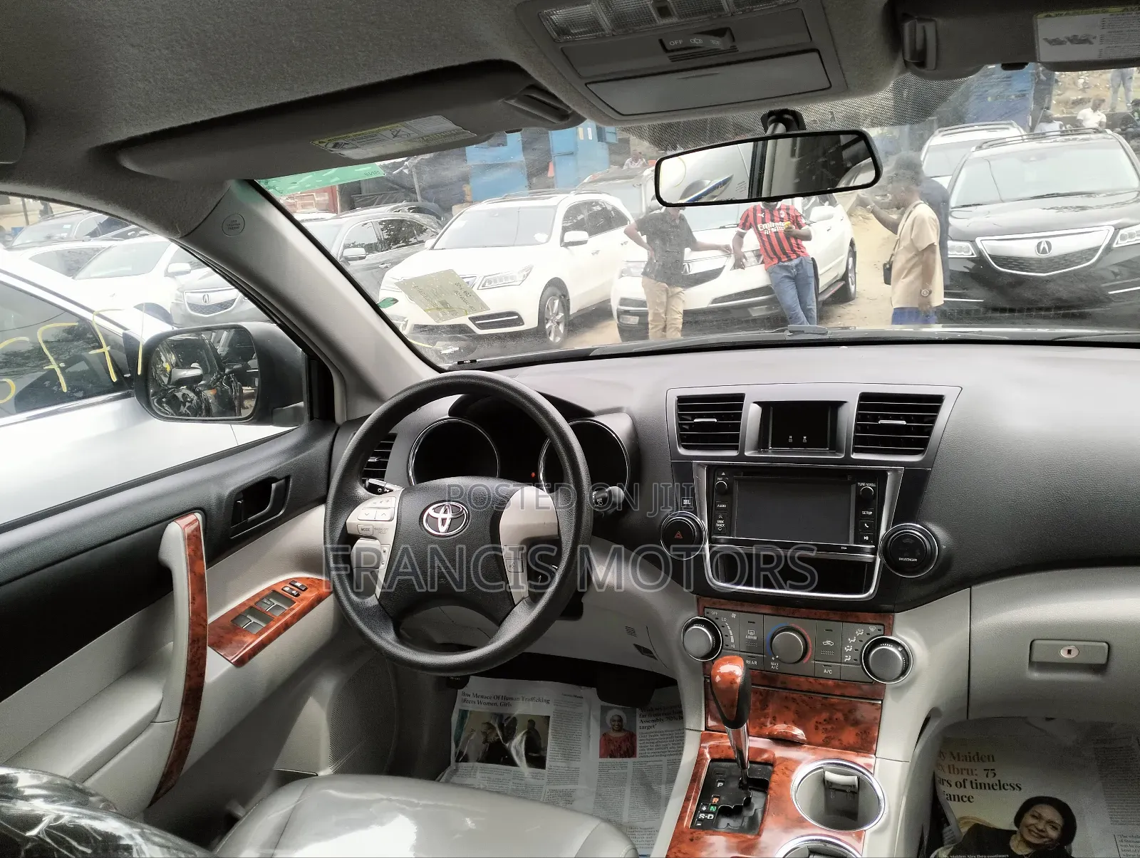 Toyota Highlander 3.5L 4WD 2013 Gray
