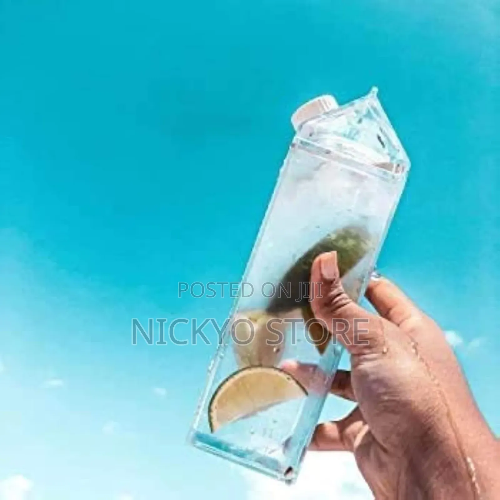 500ml To 1000ml Portable Transparent Juice/Milk Bottle