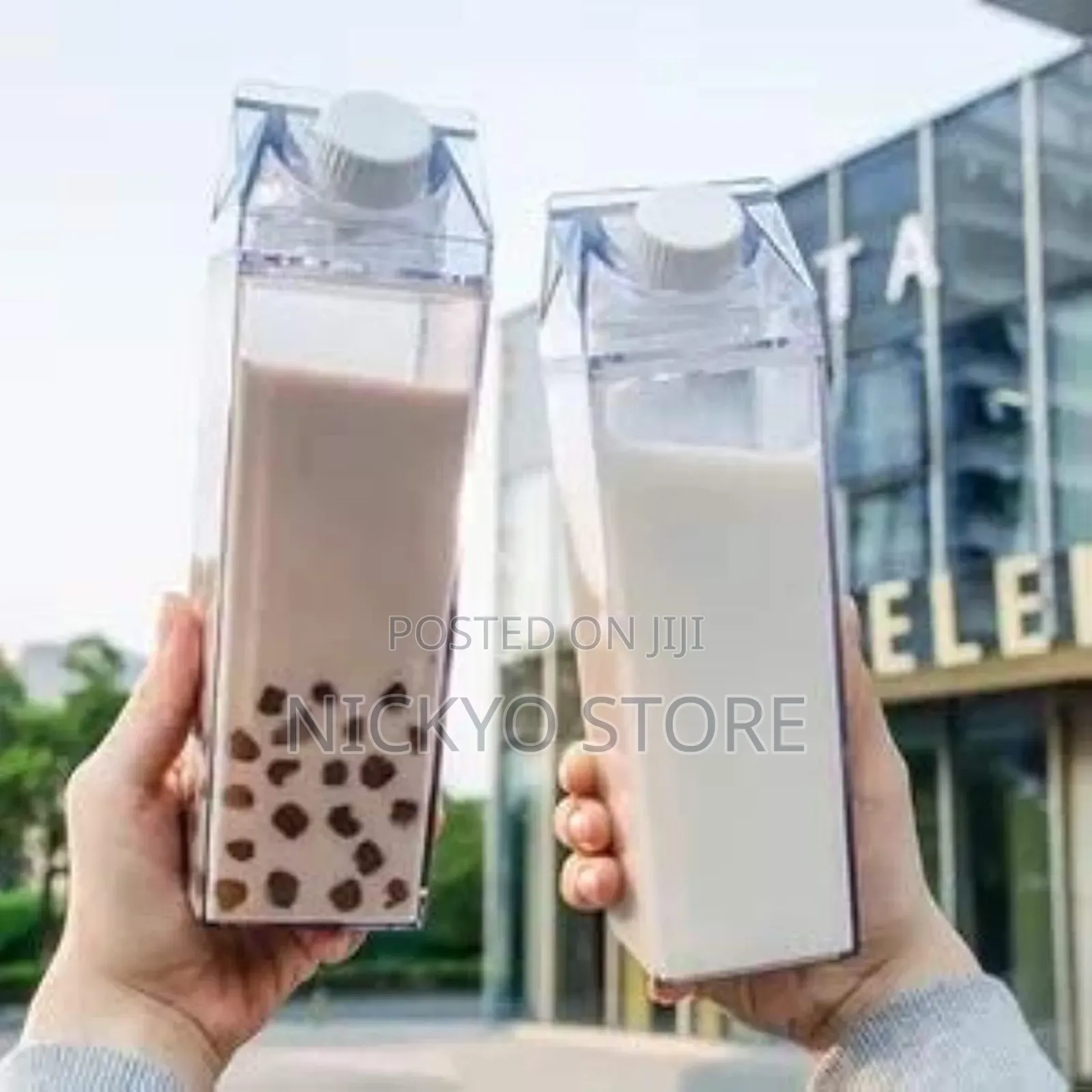 500ml To 1000ml Portable Transparent Juice/Milk Bottle