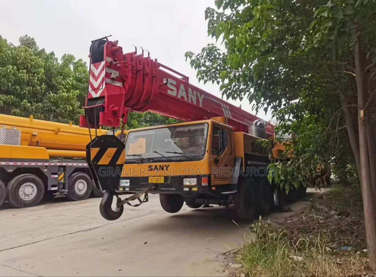 Company Used Sany 130 Tons Motor Crane Available for Sale