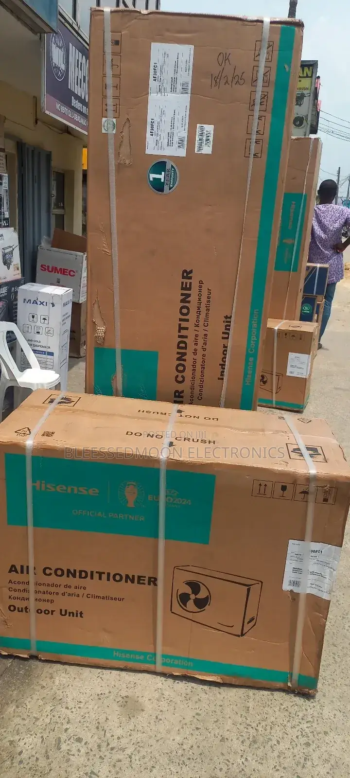 Hisense Expert Cooling 3hp Standing Unit Ac 1 Year Warranty