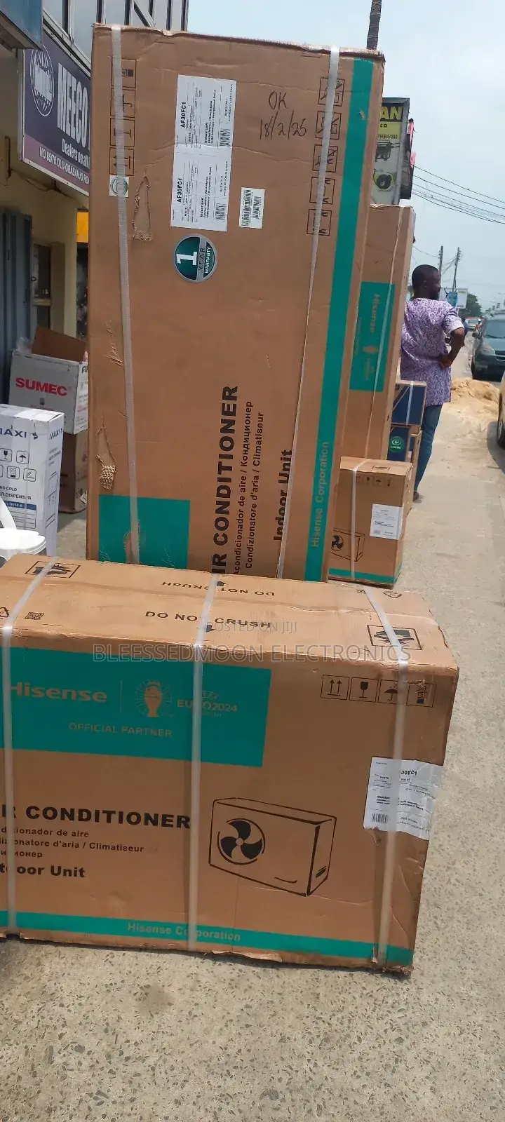Hisense Expert Cooling 3hp Standing Unit Ac 1 Year Warranty