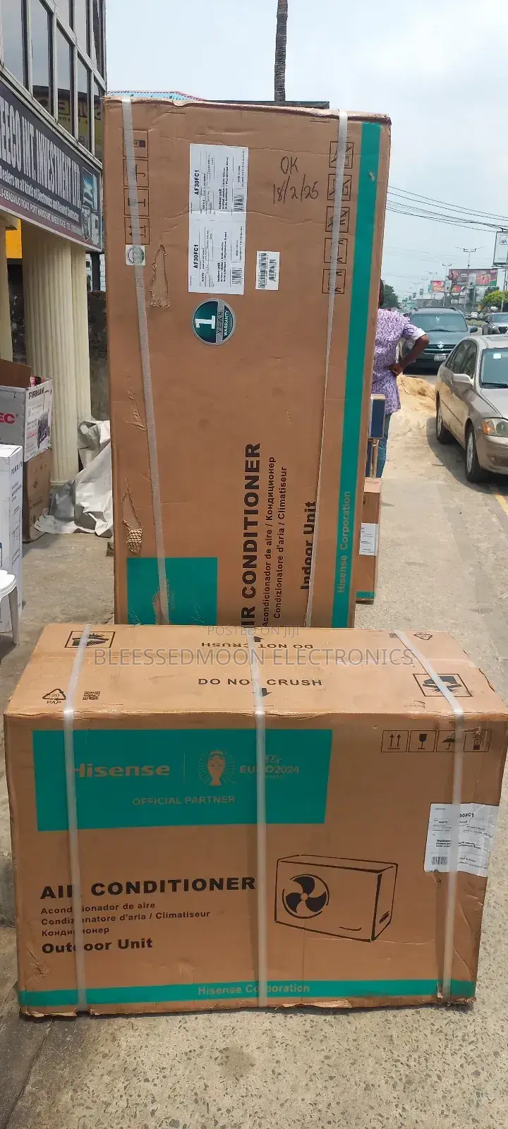 Hisense Expert Cooling 3hp Standing Unit Ac 1 Year Warranty