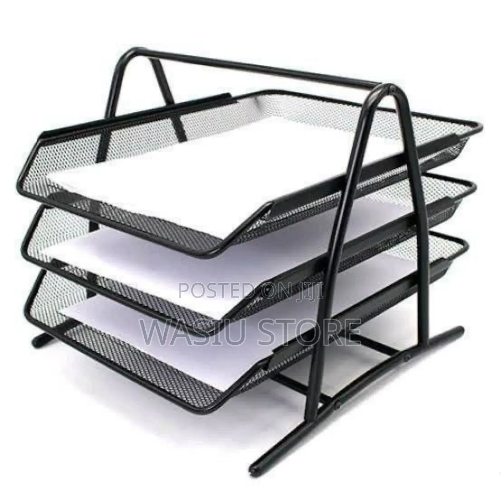 3 Layer A4 Metal Tray Office Desk Organiser
