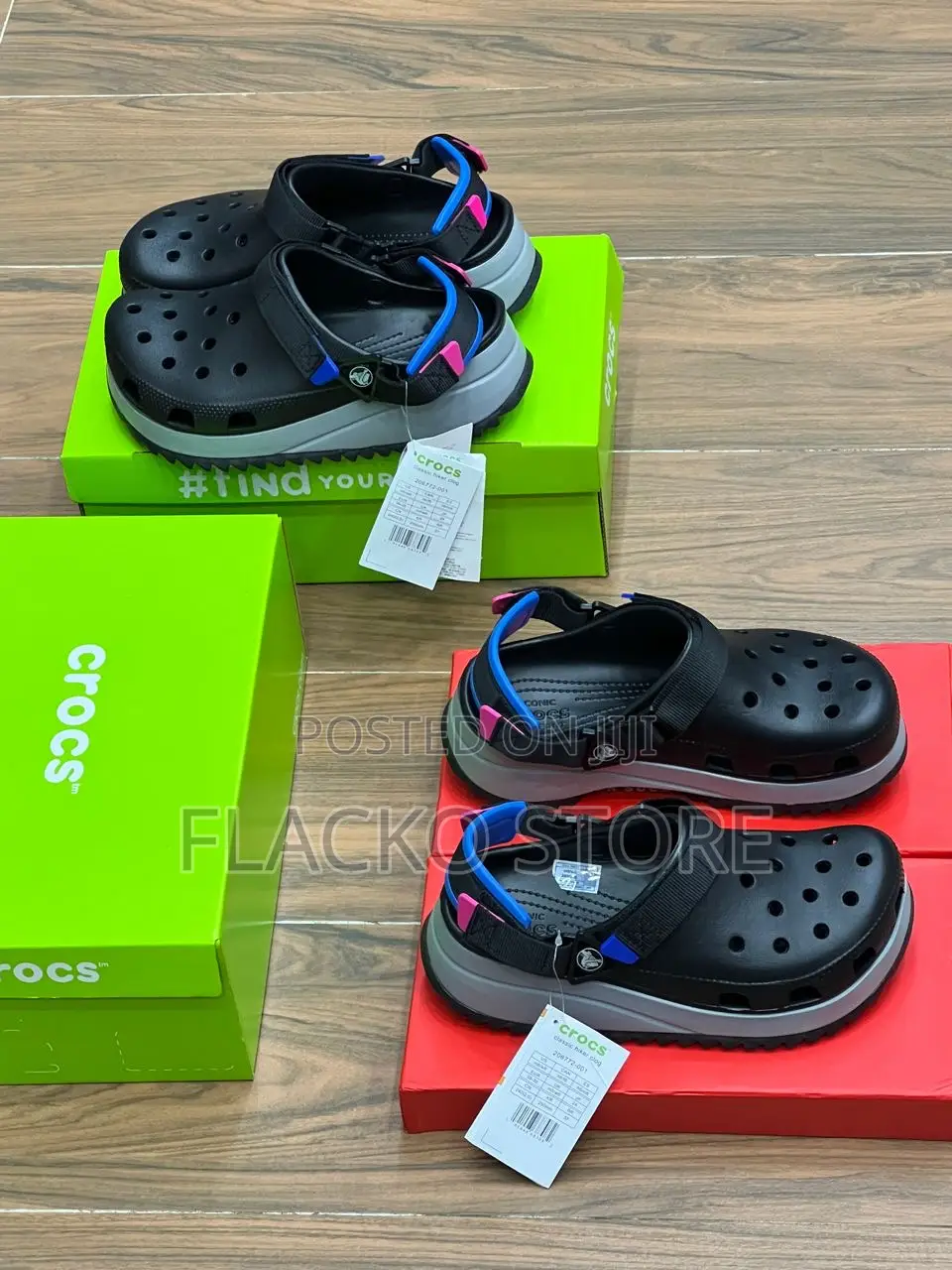 Original Hiker Vintage Crocs Available