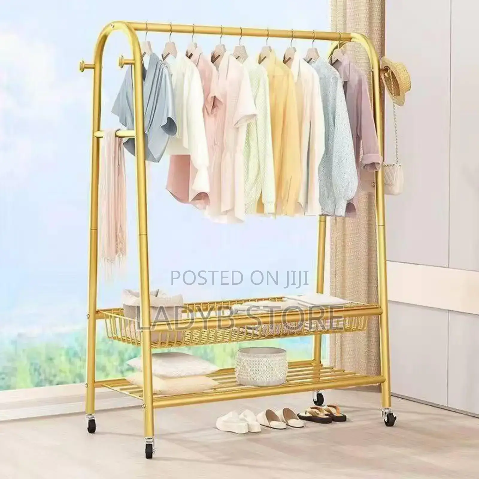 Golden Cloth Hanger