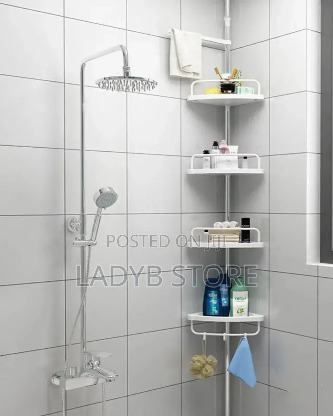 4layers Bathroom Corner Shelf