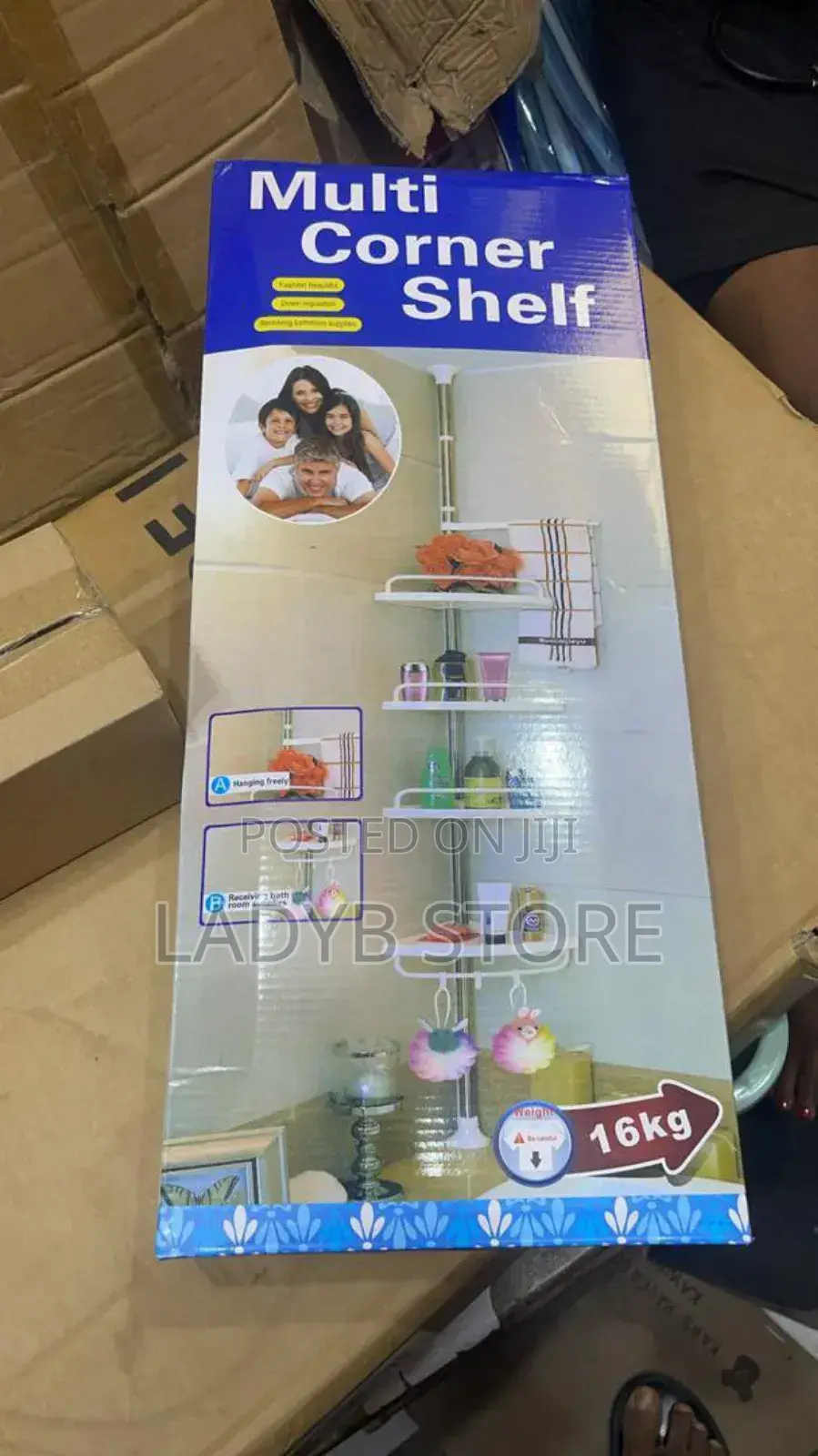 4layers Bathroom Corner Shelf