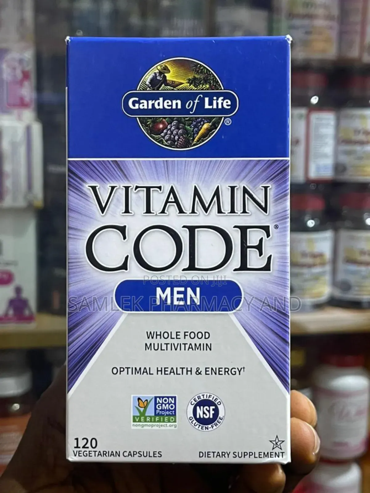 Garden Of Life Vitamin Code Whole Food Multi For Men-120cn